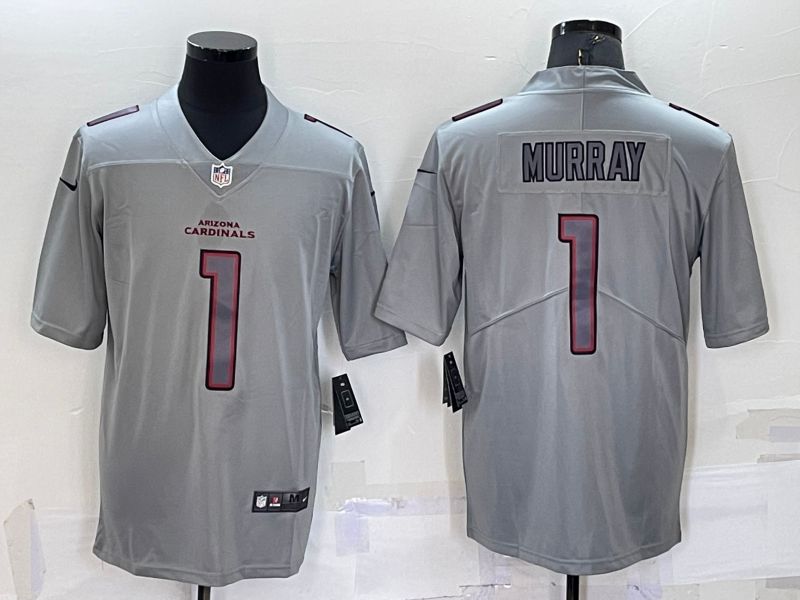 Men Arizona Cardinals #1 Murray Grey 2022 Nike Limited Vapor Untouchable NFL Jerseys